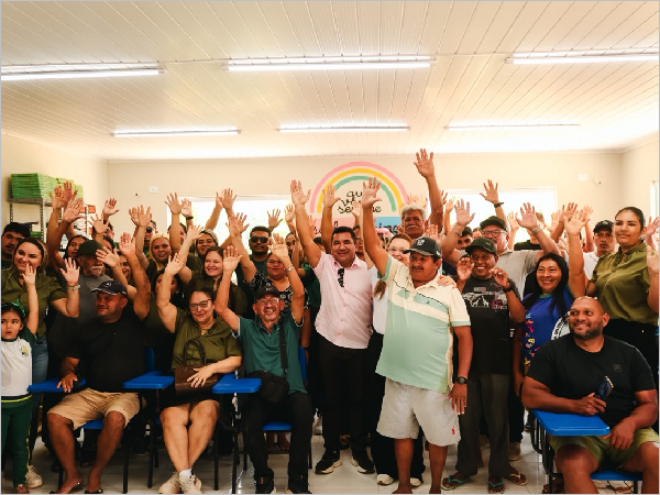 ESCOLA LUÍS GOMES DA SILVA É REINAUGURADA APÓS REFORMA E AMPLIAÇÃO EM CANTA GALO