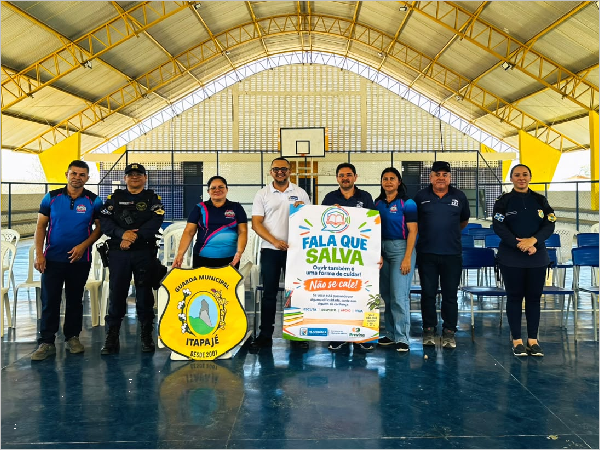 PROJETO FALA QUE SALVA LEVA ORIENTAÇÃO E PREVENÇÃO A ESCOLAS DE TEJUÇUOCA